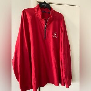 Men’s Cutter & Buck, TopGolf, XXXL tall 1/4 zip pullover